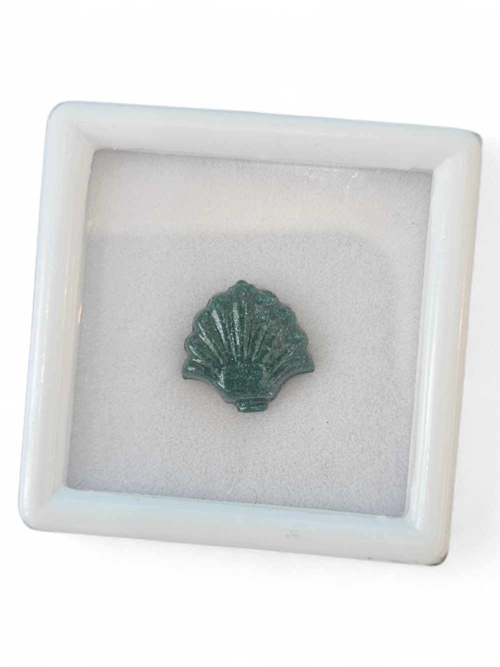 Malachite Shell Cabochon